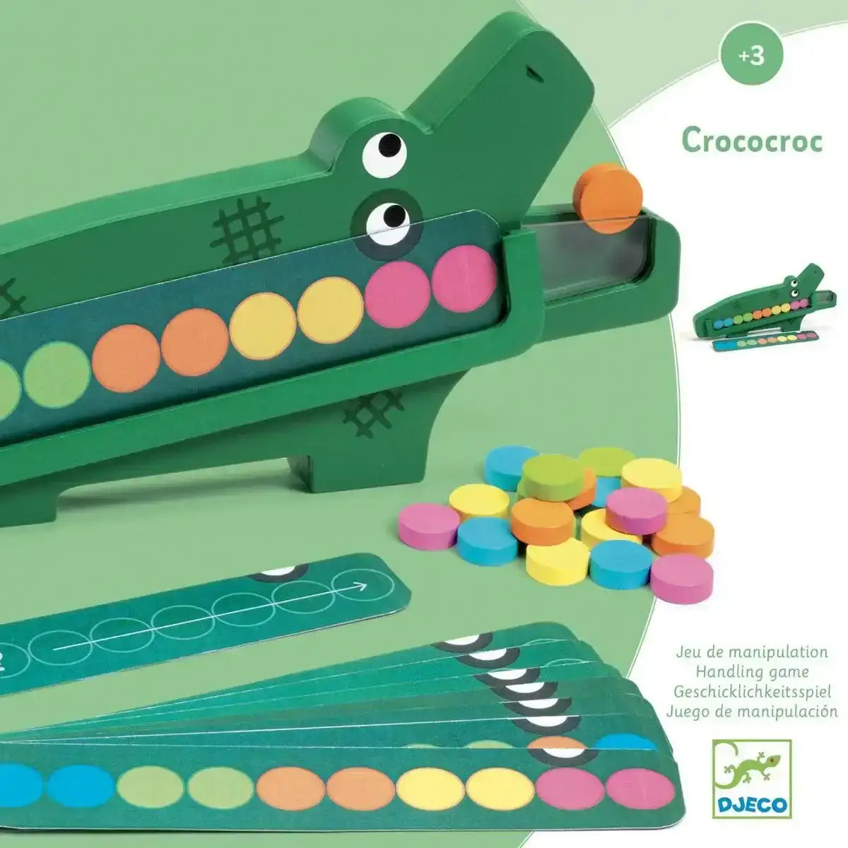 Lernspielzeug: Crococroc - DJ01629 Djeco