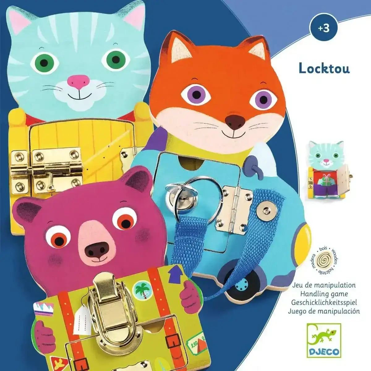 Lernspielzeug: Locktou - DJ01664 Djeco
