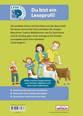 Leseprofi Kinderbuch: Lilli & Mats auf dem Bauernhof mit Tieren & Rätseln für Leselernen
