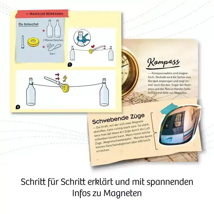 Magnet Spaß Spiele mit unsichtbaren Kräften - Kosmos Spieleverlag
