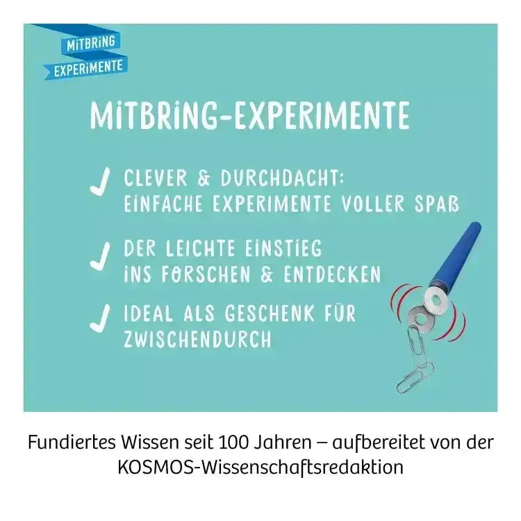 Magnet Spaß Spiele mit unsichtbaren Kräften - Kosmos Spieleverlag