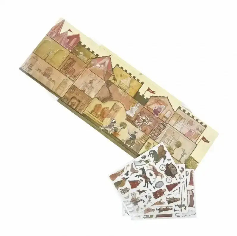 Egmont Magnetspiel Prinzessin mit magnetischen Figuren und Burgkulisse für Kinder ab 3 Jahren