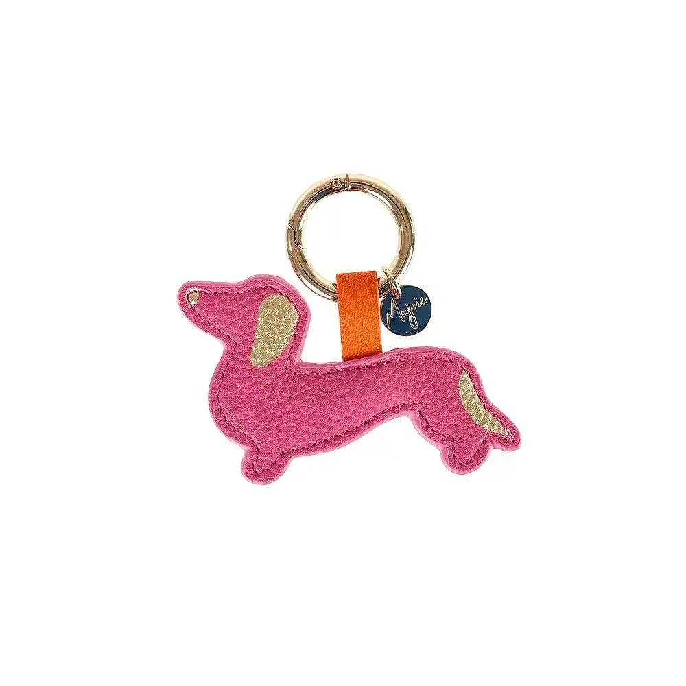 Majoie Schlüsselanhänger Dackel Pink