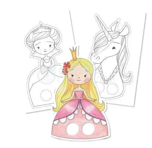 Malbuch Princess klein Exaclair