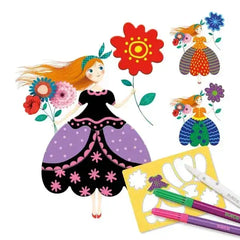Malset 3-6 - Maries hübsche Kleider - DJ09886 Djeco