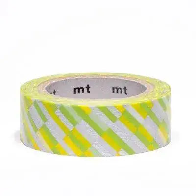 Masking Tape block stripe green Merlo