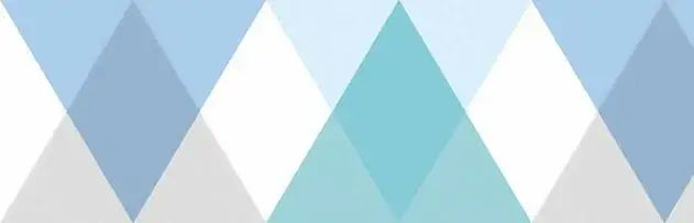 Masking Tape triangle and diamond blue Merlo