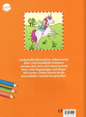 Mein allerschönstes Malbuch - Feen, Elfen, Einhörner Arena Verlag