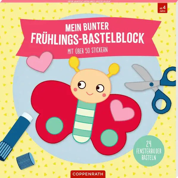 mein-bunter-fruehlings-bastelblock-mini-kuenstler - kunstundspiel 