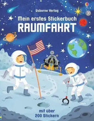 Mein erstes Stickerbuch Raumfahrt Usborne Verlag