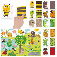 Mein Montessori Tier-Puzzle