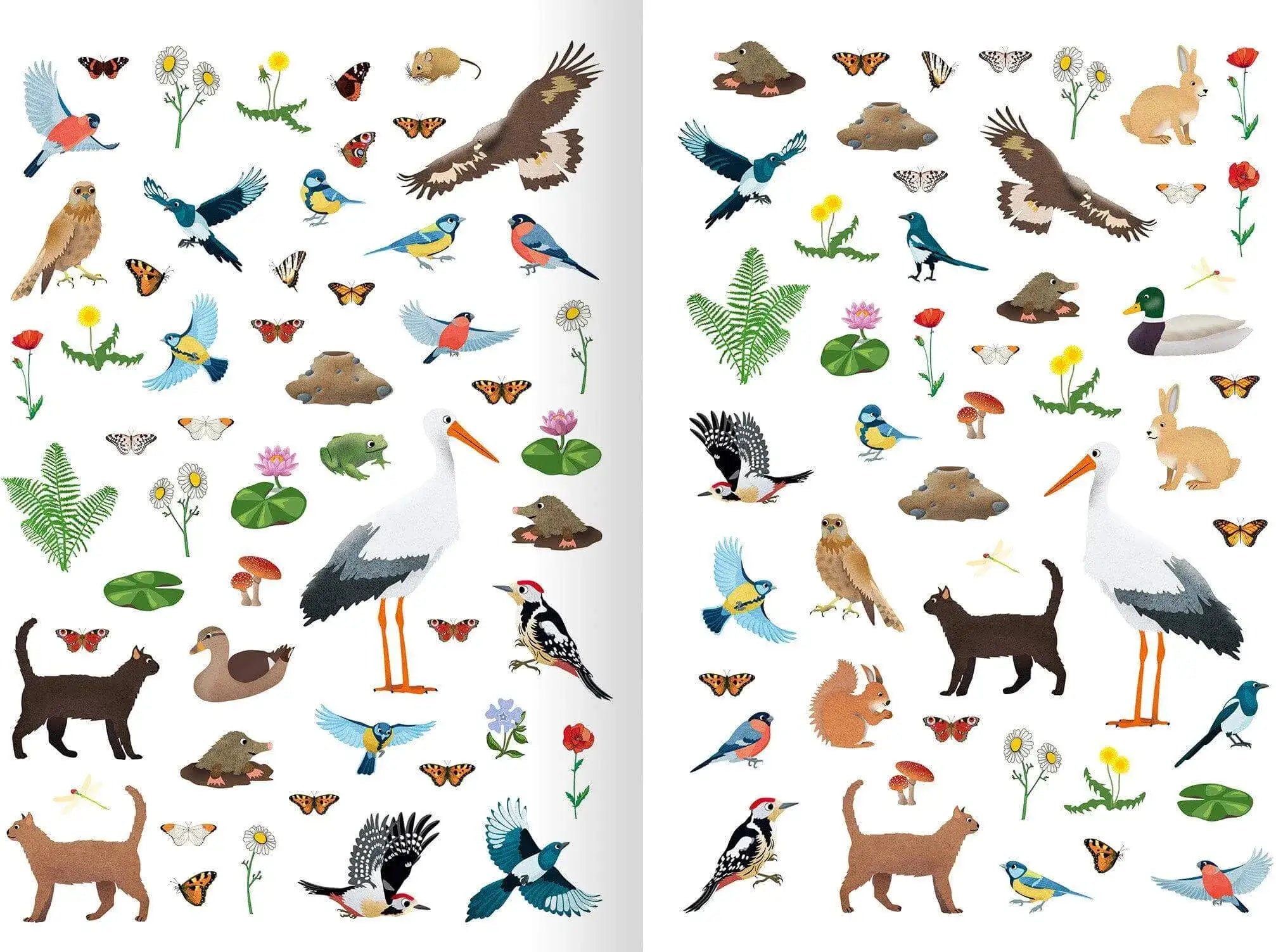 Mein Natur-Stickerbuch - mit über 300 Stickern ars edition