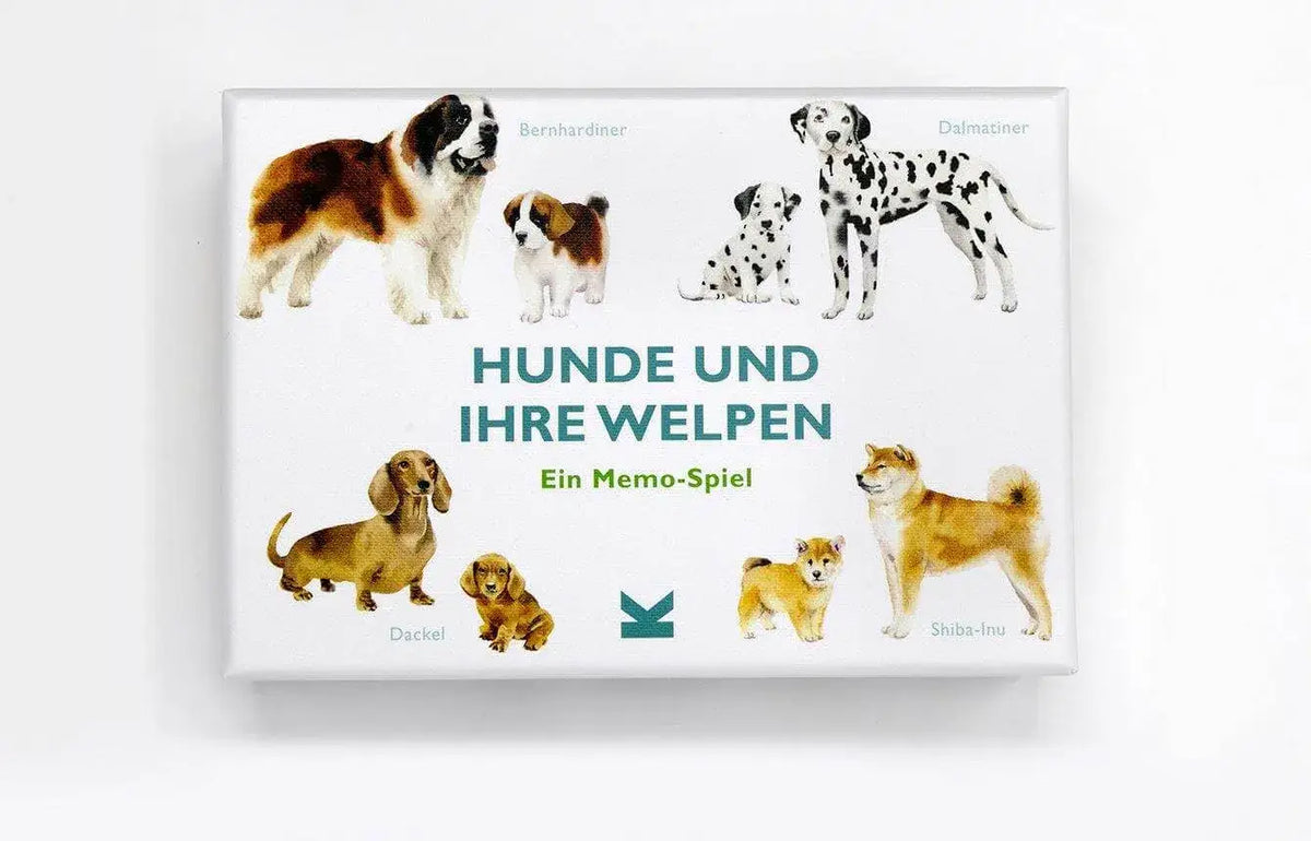 Memo Hunde und ihre Welpen Laurence King Spiele