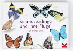 Memo Schmetterlinge und ihre Flügel Laurence King Spiele