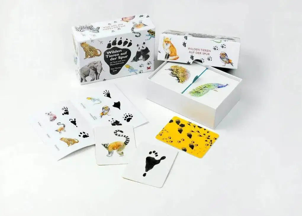 Memo Wilden Tieren auf der Spur Laurence King Spiele