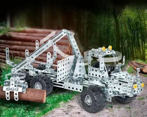 Metallbaukasten Forstfahrzeuge Eitech