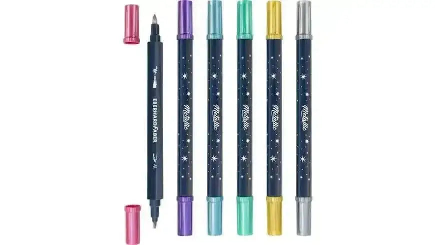 Metallic Marker - 6er Eberhard Faber