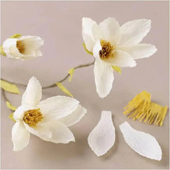 Mini Kreativ Set Krepp - Magnolien cchobby
