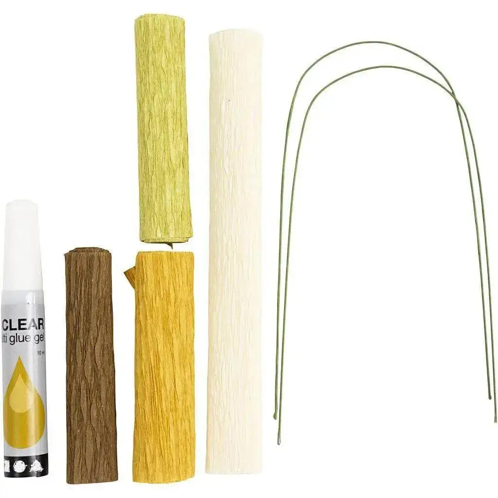 Mini Kreativ Set Krepp - Magnolien cchobby