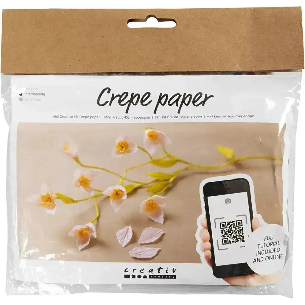 Mini Kreativ Set Krepppapier Kirschzweig - 977471 Creativ Company