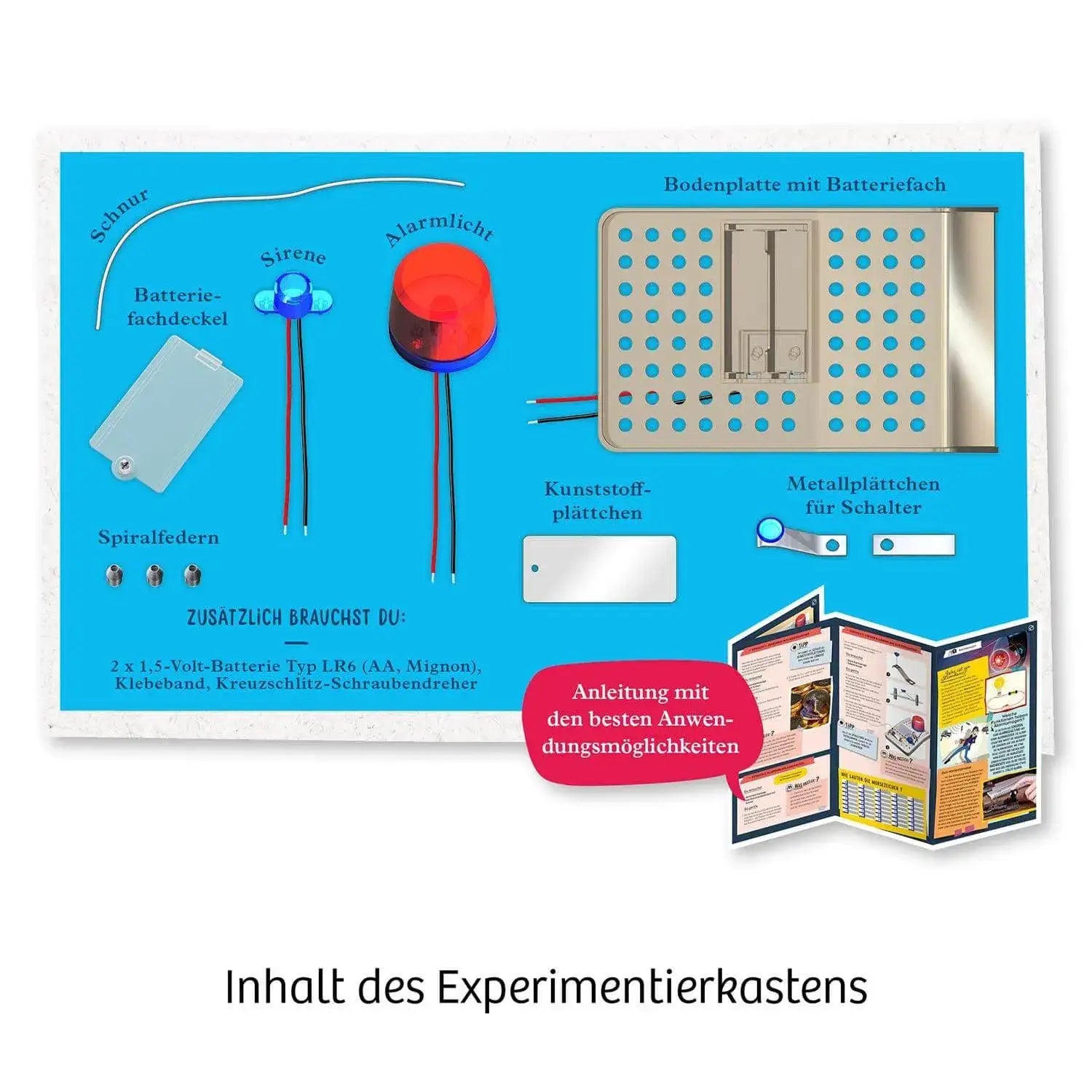 Mitbring Experiment: Elektro Alarm Kosmos Spieleverlag
