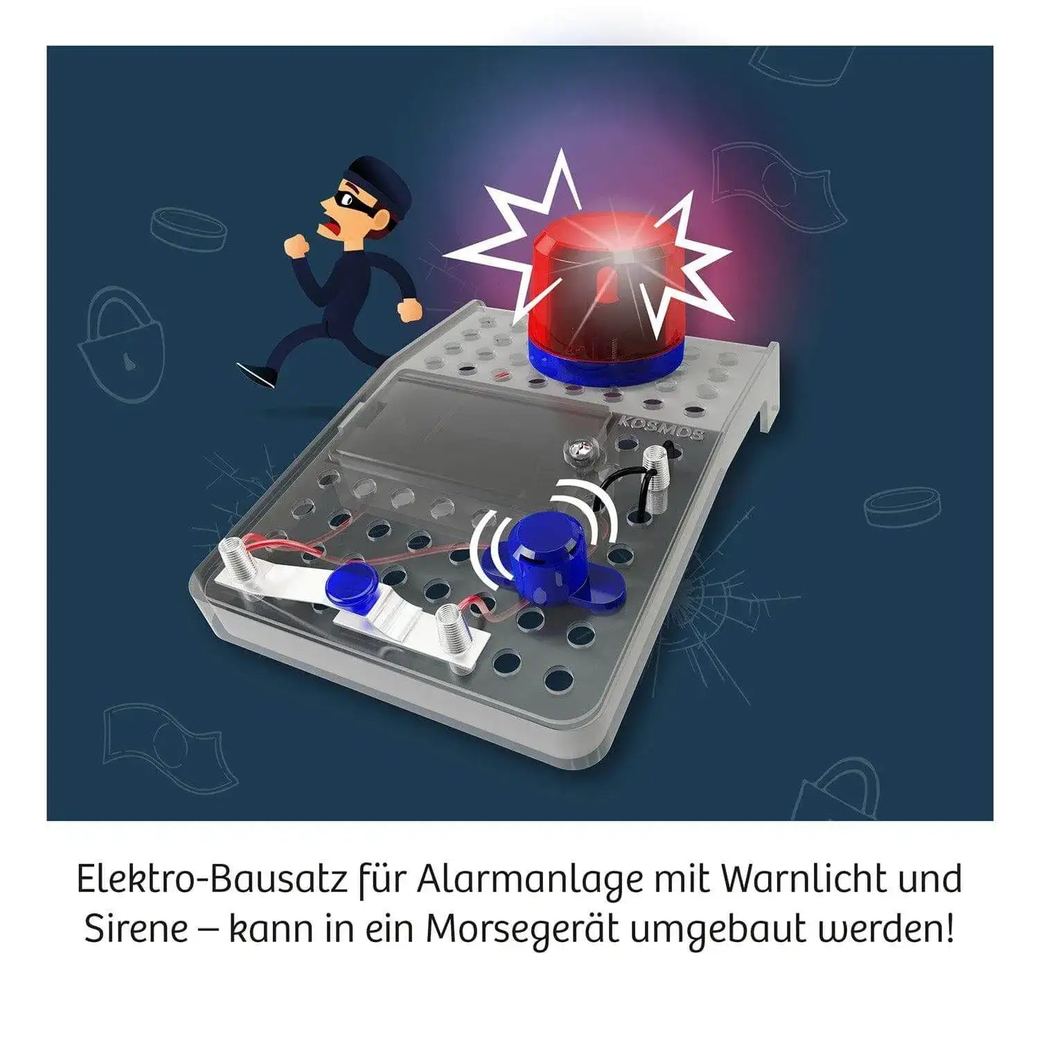 Mitbring Experiment: Elektro Alarm Kosmos Spieleverlag