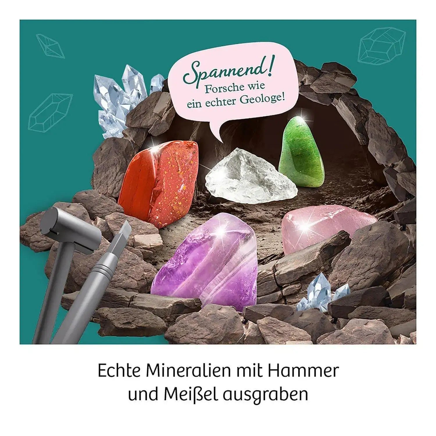Mitbring Experiment: Mineralien Kosmos Spieleverlag