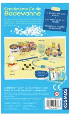 Mitbring Experimente: Badewannenexperimente Kosmos Spieleverlag