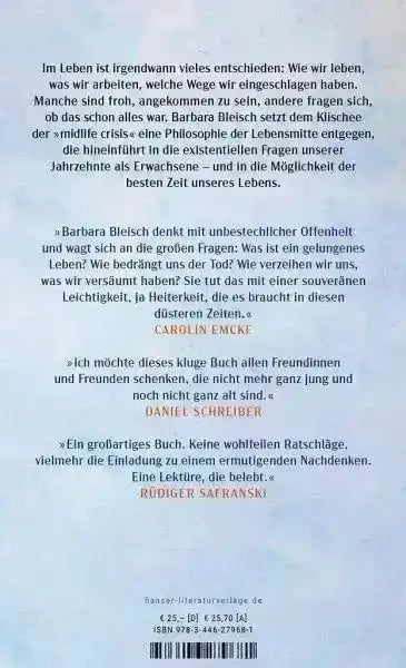 Mitte des Lebens Hanser Verlag
