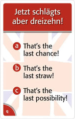 My English is under all pig - das lustige Denglisch-Quiz Moses