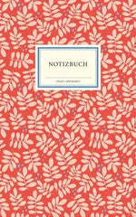 Notizbuch große - rote Blätter - 9783458644422 Insel Verlag