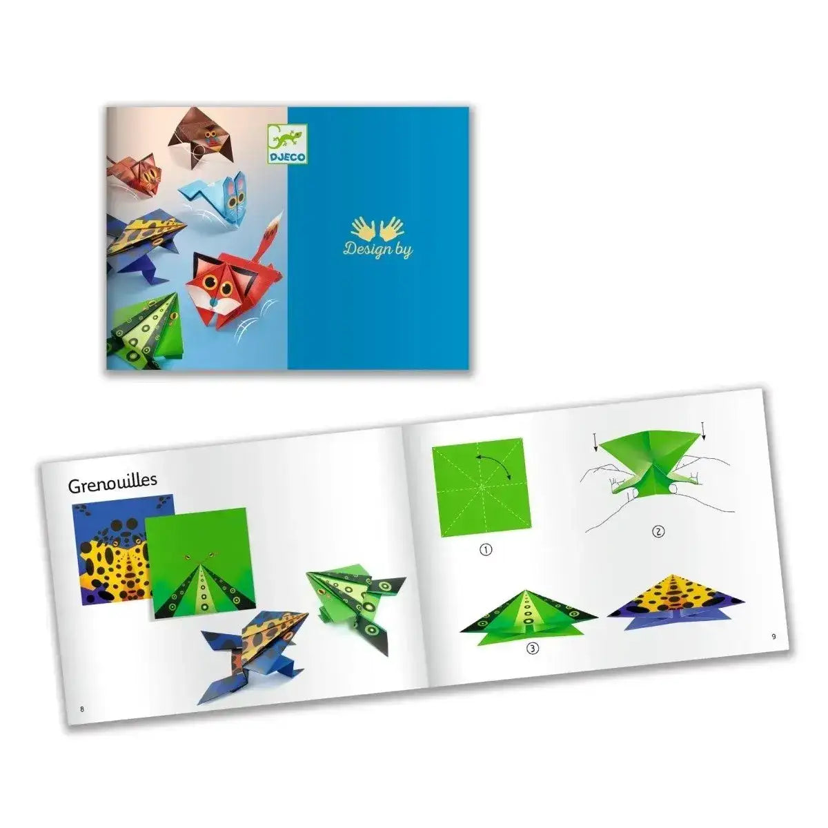 Origami Springende Tiere - DJ08702 Djeco