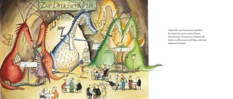 Oskar und der sehr hungrige Drache - 9783570182185 cbj Verlag