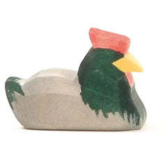 ostheimer-13142-huhn-dunkel-liegend - kunstundspiel 