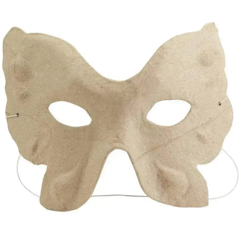 Pappmache Maske - Schmetterling Exaclair