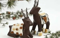 Pappmache Weihnachtskugeln  zum Hängen cchobby kunstundspiel 