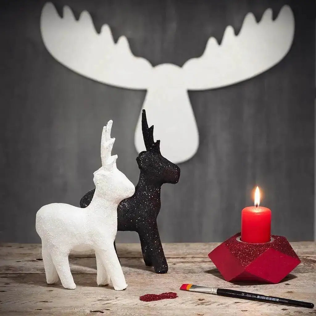 Pappmache Weihnachtskugeln  zum Hängen cchobby kunstundspiel 