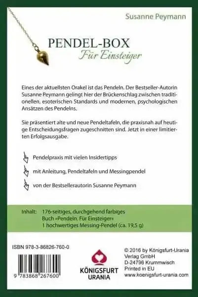 Pendel-Box für Einsteiger Königsfurt Urania