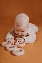 Sensorischer Donut Karotten 7cm