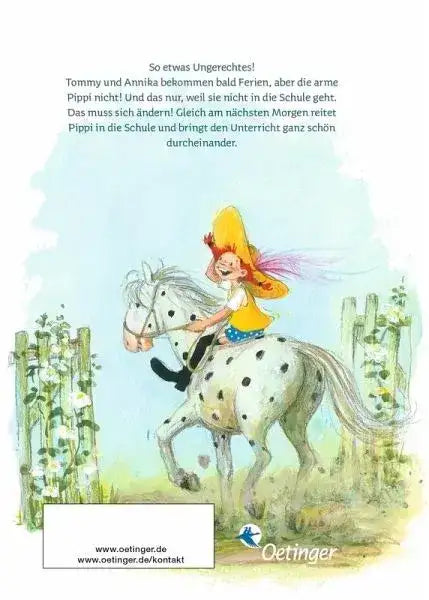 Pippi geht in die Schule - Miniausgabe - 9783751206327 Oetinger Verlag