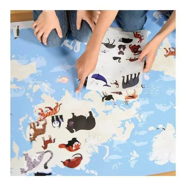 Poppik Lernposter Tiere der Welt Carletto