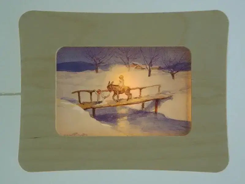 Postkartenlampe - Beleuchteter Bilderrahmen für 10x15cm Postkarten - 2500 De Noest