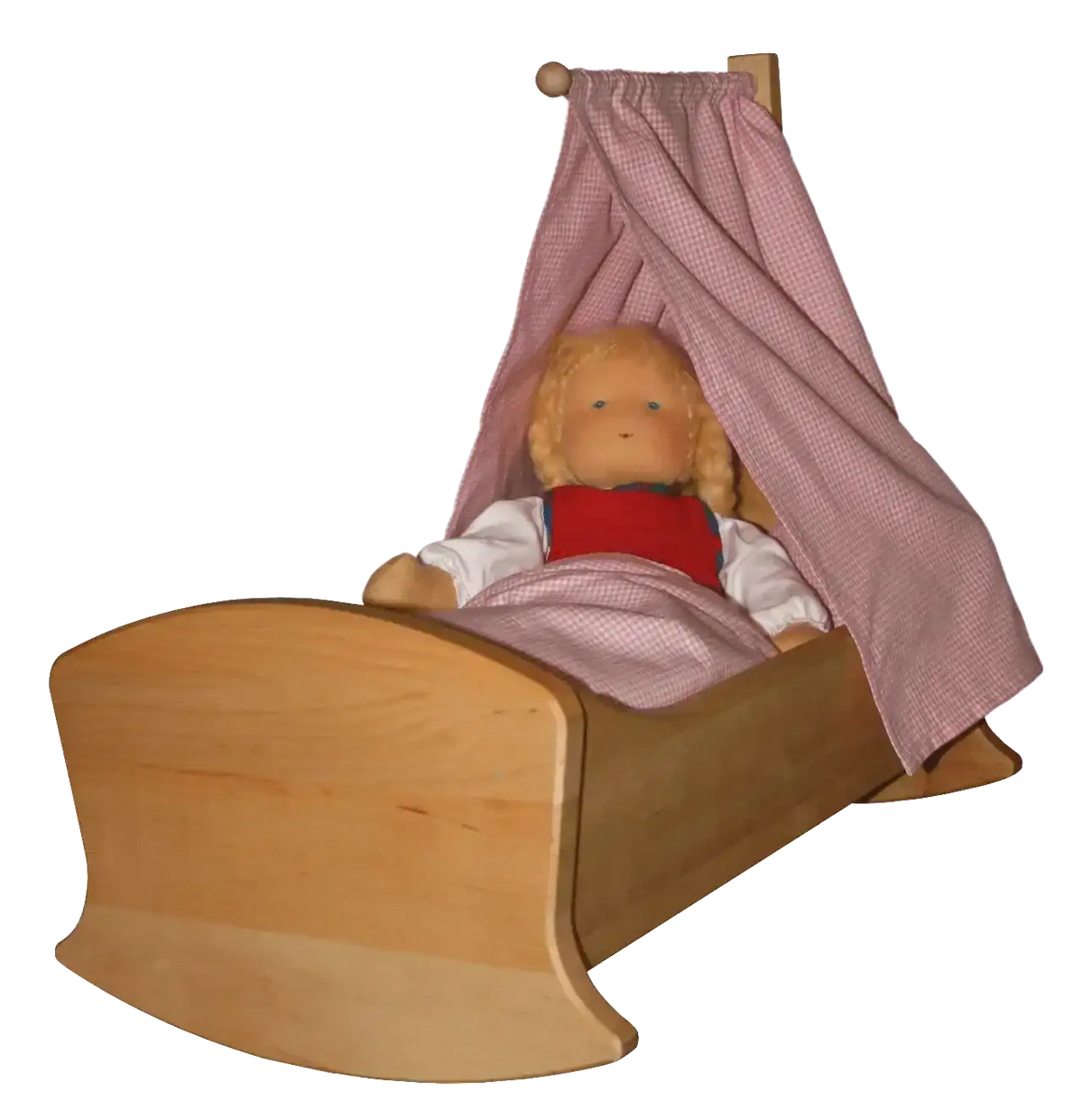 Puppenwiege aus Erlenholz - 3018 Schöllner
