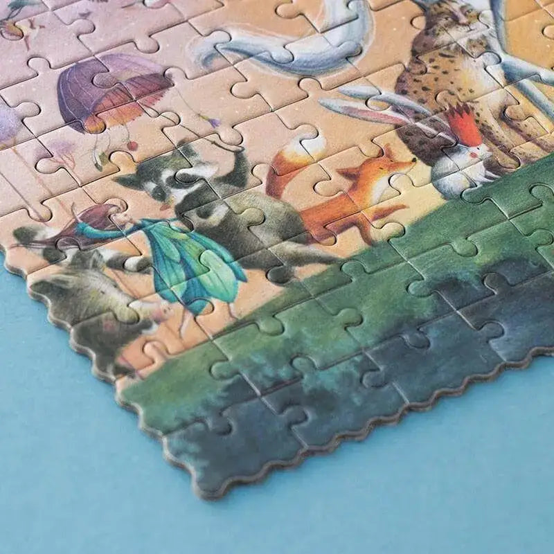 Puzzle 100 Teile - Pocket Unicorn Londji