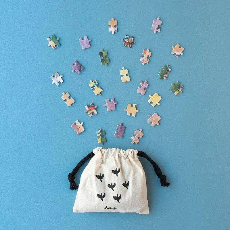 Puzzle 100 Teile - Pocket Unicorn Londji