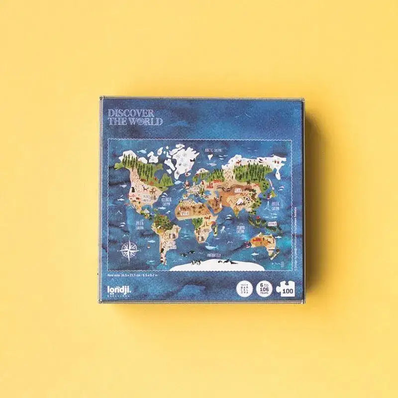 Puzzle 100 Teile - Pocket World Londji