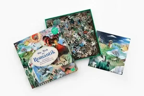 Puzzle 1000 Teile - Die Welt der Romantik - 9783962444419 Laurence King Spiele
