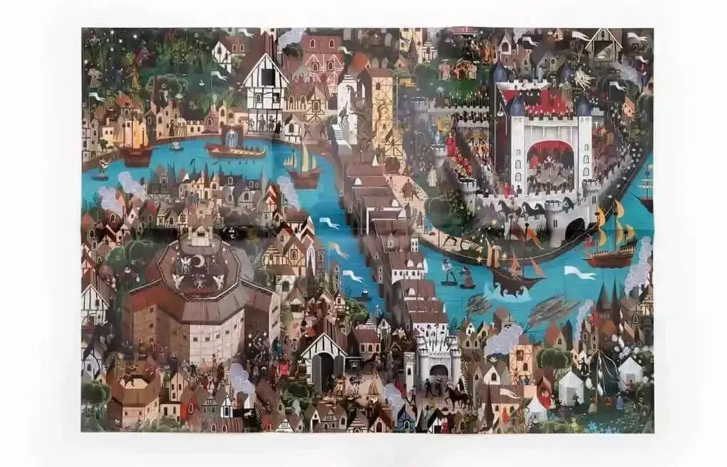 Puzzle 1000 Teile - Shakespeare Laurence King Spiele