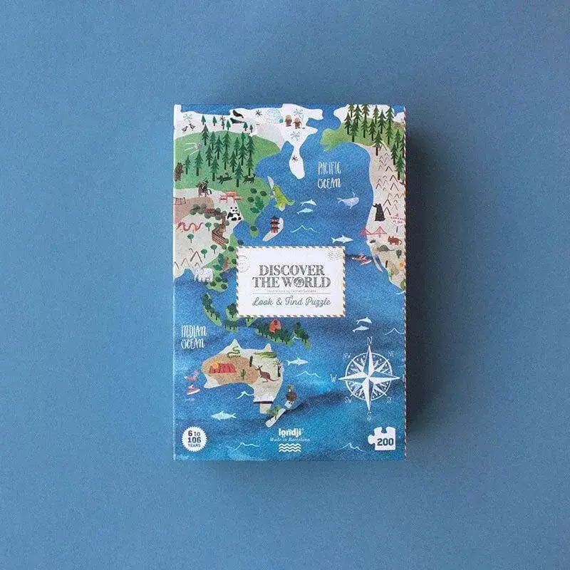 Puzzle 200 Teile - Welt entdecken Londji