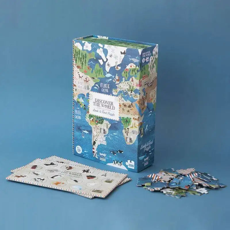 Puzzle 200 Teile - Welt entdecken Londji